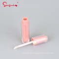 P179 4 ml en stock Listo para enviar rayas rosas rosas Cuerpo de rayas transparentes Basos Basic Vacío de plástico para brillo de brillo de labio